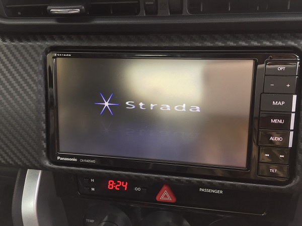 画像 トヨタ86 ストラーダ CN-RA05WD 取り付け カーナビ カーナビゲーション パナソニック ブルートゥース バックカメラ 加工取り付け 工賃 価格 安い 持ち込み 愛知県 岐阜県 三重県 名古屋市 一宮市 岐阜市 北名古屋市 小牧市 稲沢市 春日井市 瀬戸市 扶桑町 大口町 津島市 あま市 愛西市 蟹江町 弥富市 清須市 犬山市 江南市 岩倉市 日進市 長久手市 東郷町 大府市 豊明市 東海市 知多市 常滑市 半田市 東浦町